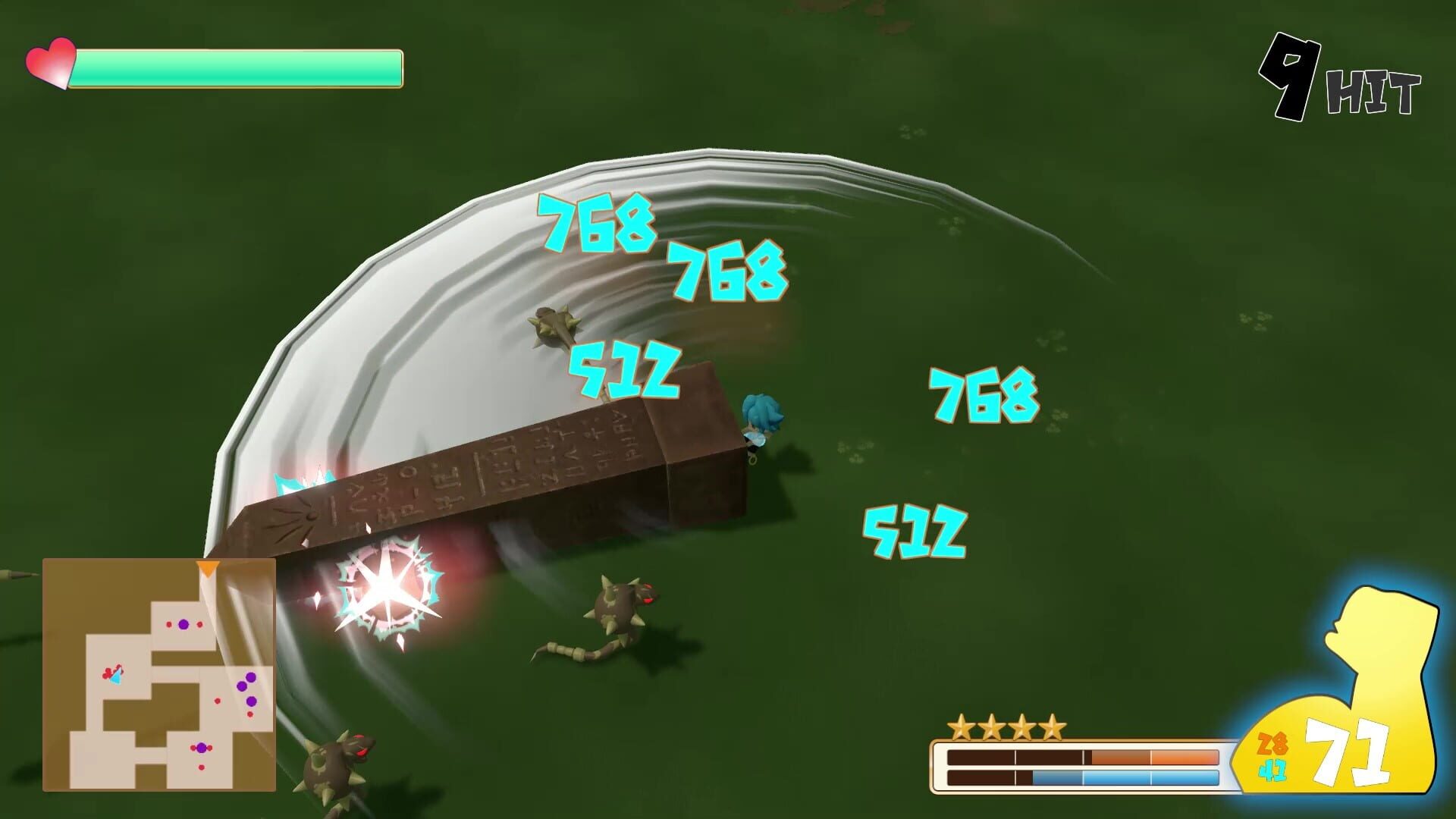 Full Swing Hero - Screenshot