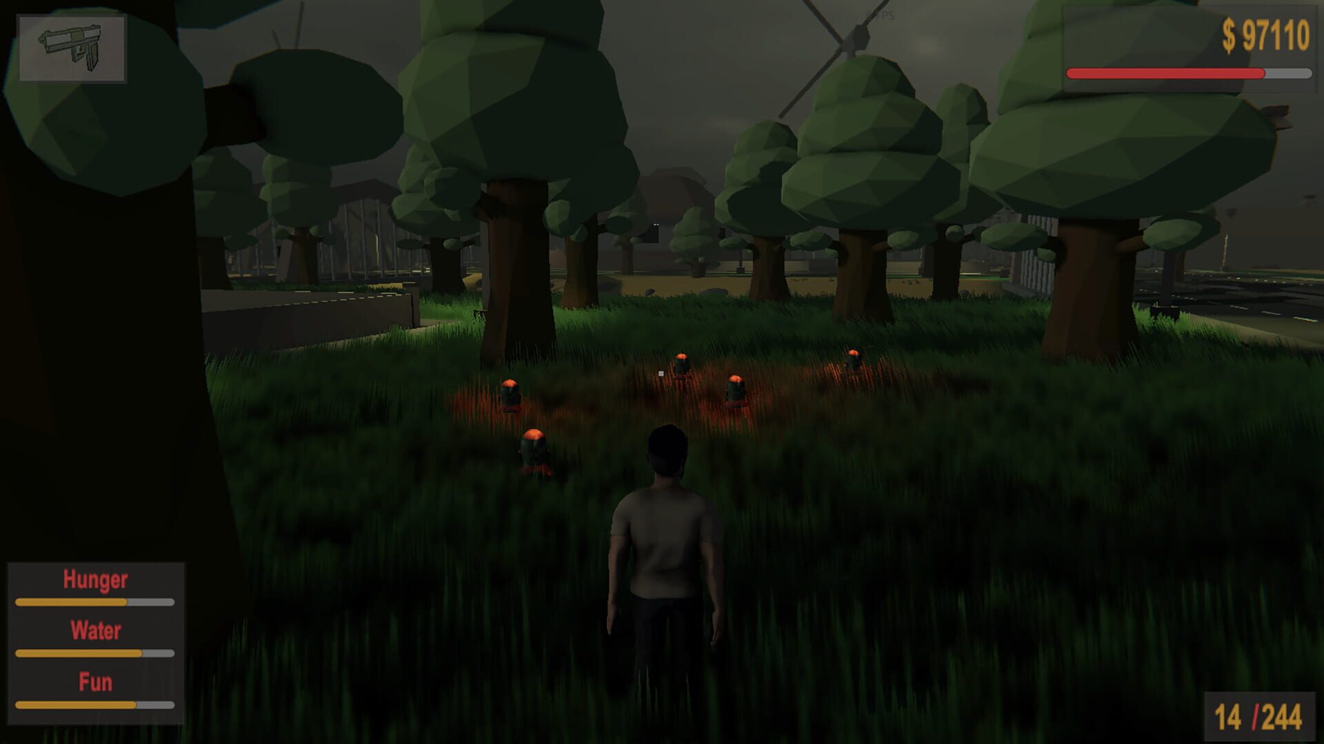 Island Town Zombie Paradise - Screenshot