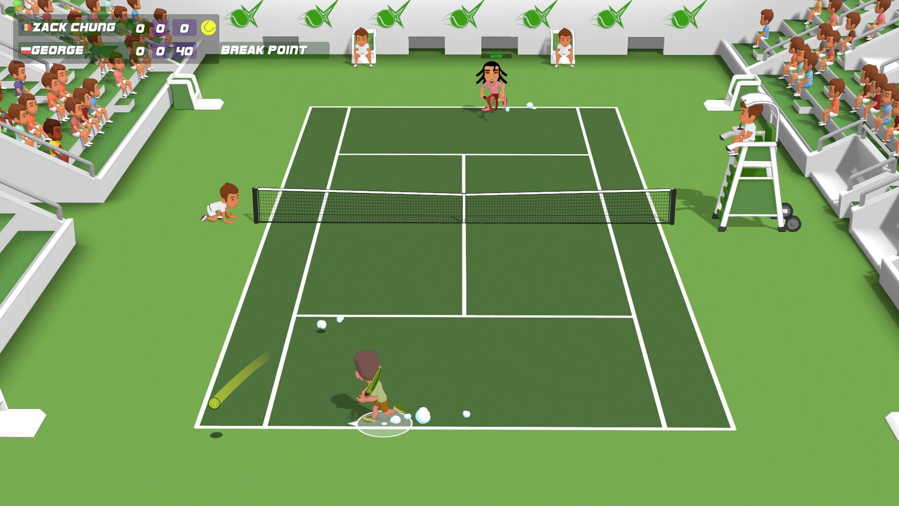 Super Tennis Blast screenshot