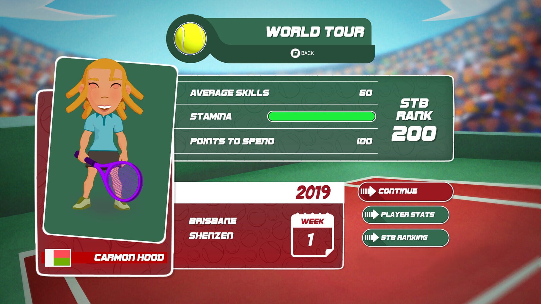 Captura de pantalla - Super Tennis Blast