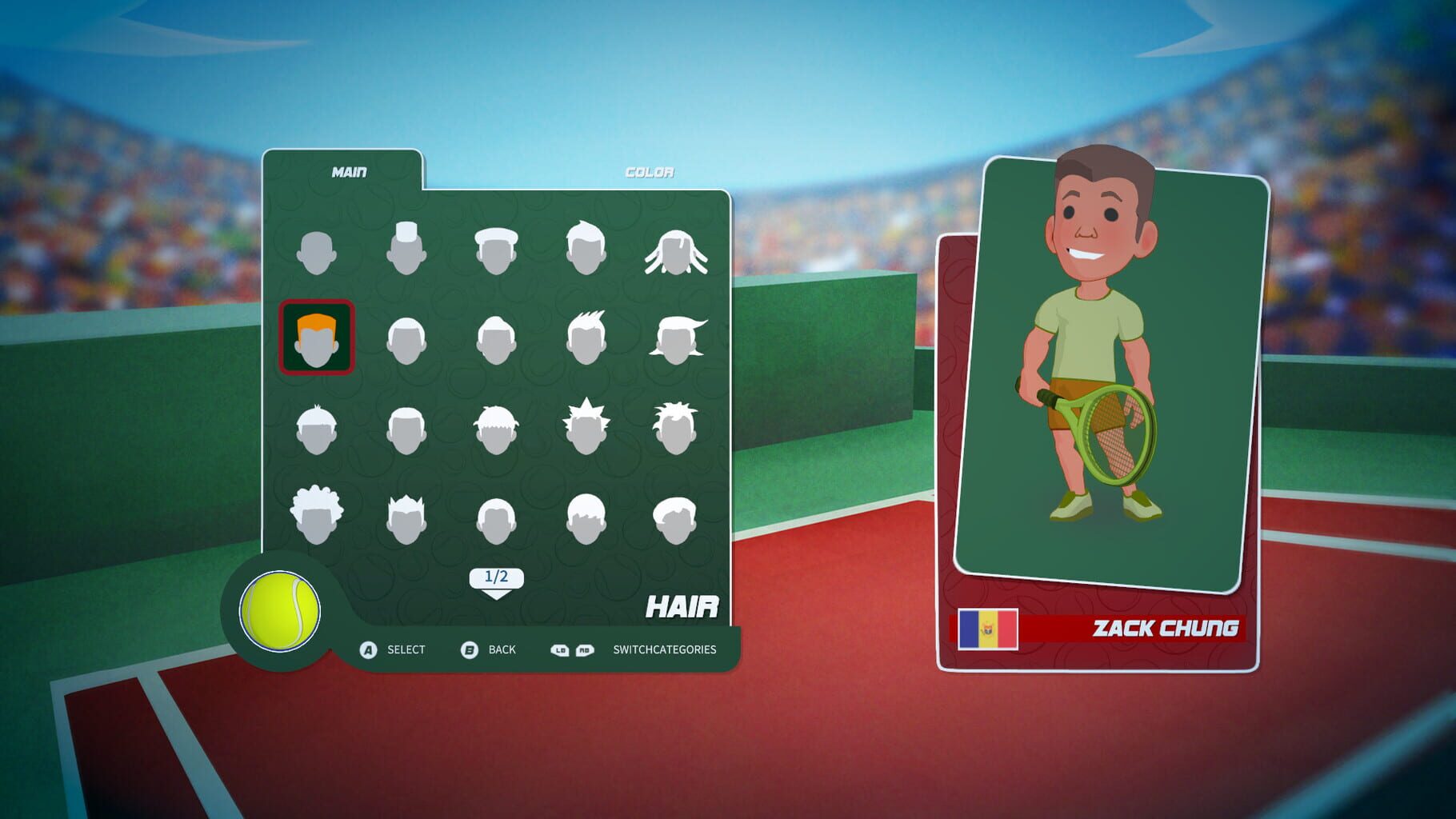 Super Tennis Blast screenshot