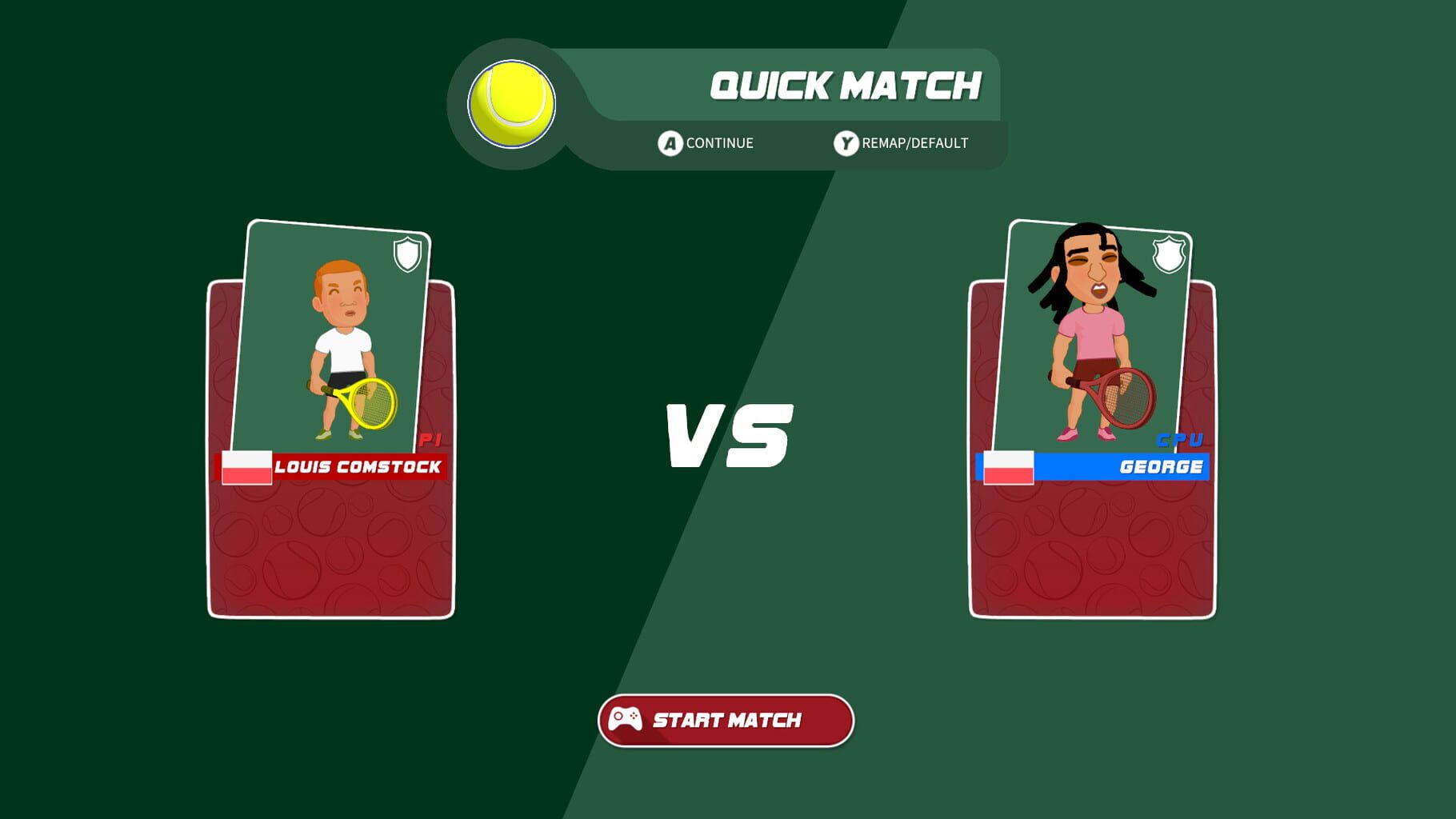 Super Tennis Blast screenshot