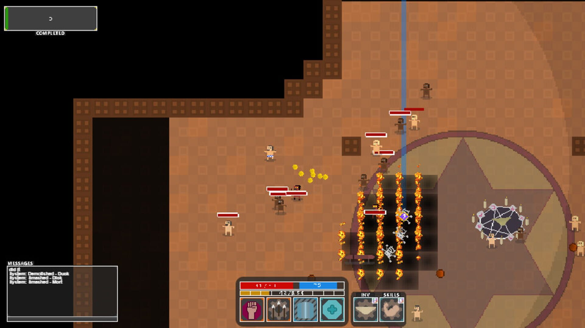 Deep Dungeon: Gym - Screenshot