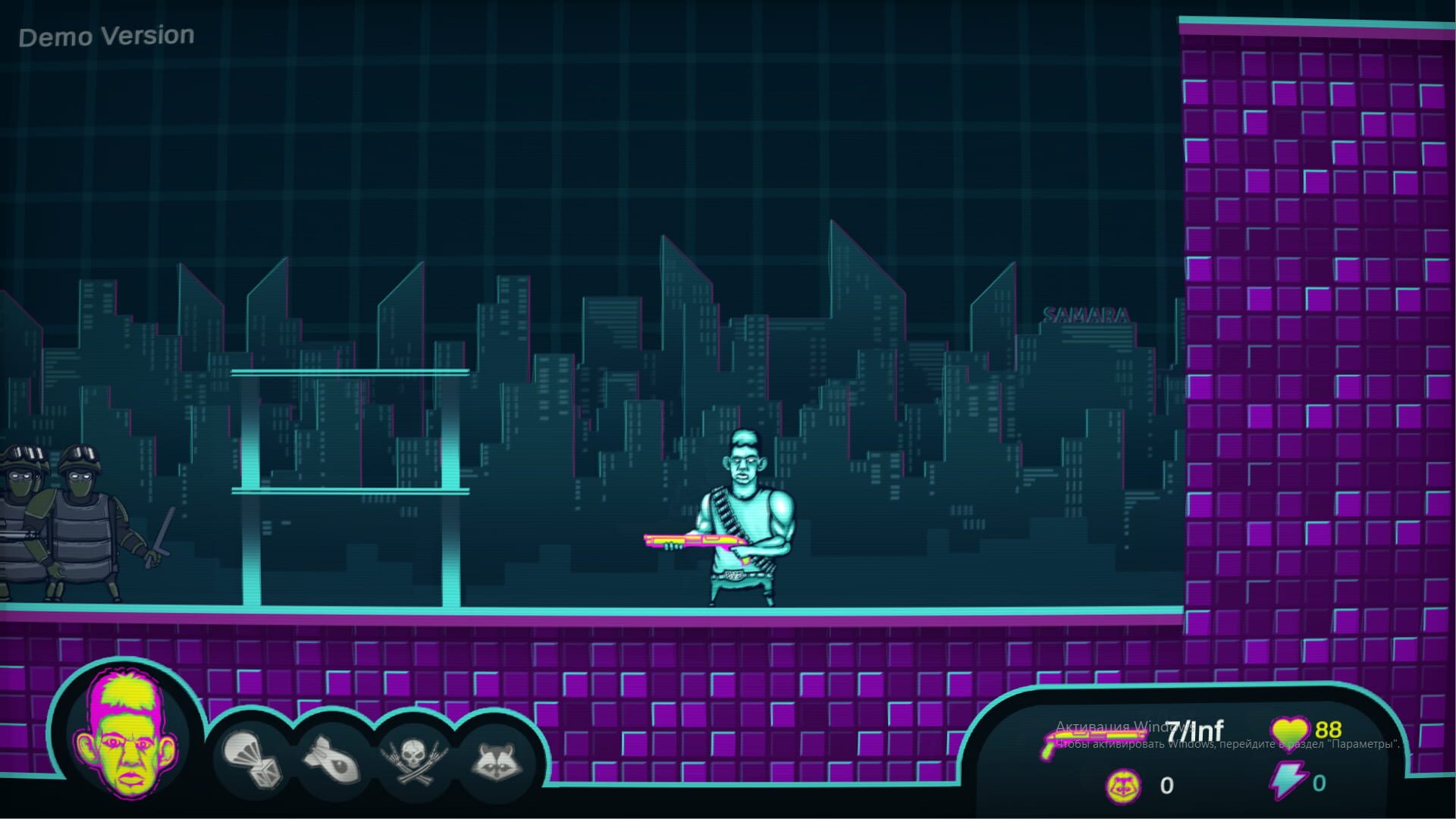 Glad Valakas: Cyberban - Screenshot