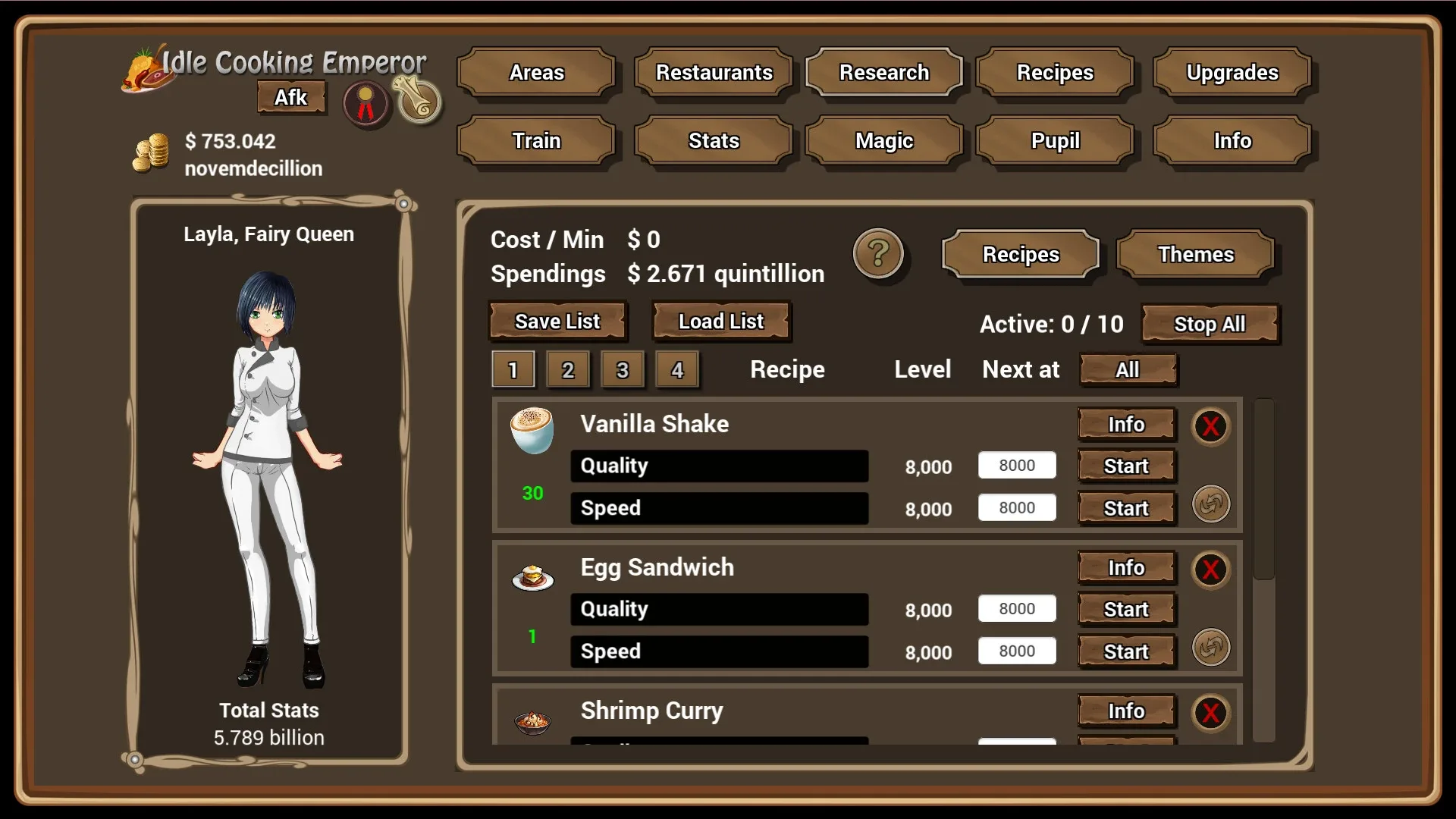 Idle Cooking Emperor