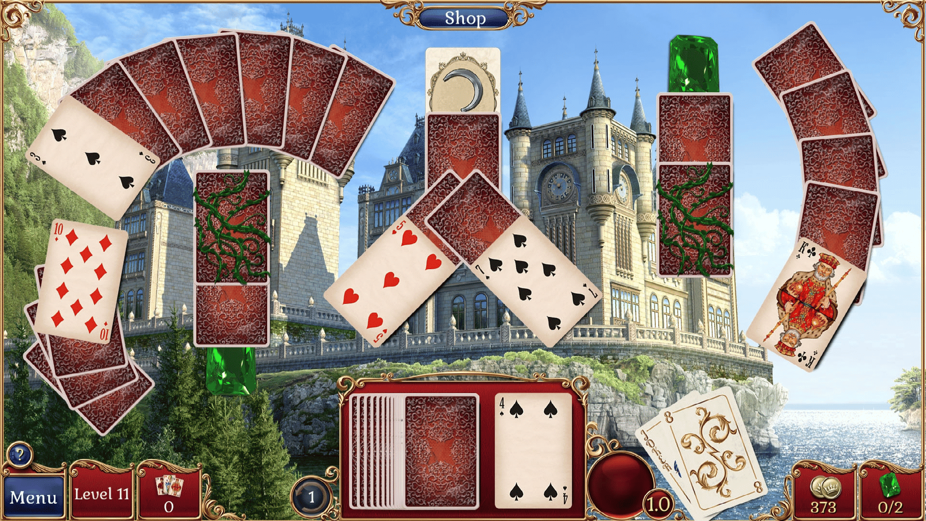 Jewel Match Solitaire 2 Collector's Edition screenshot