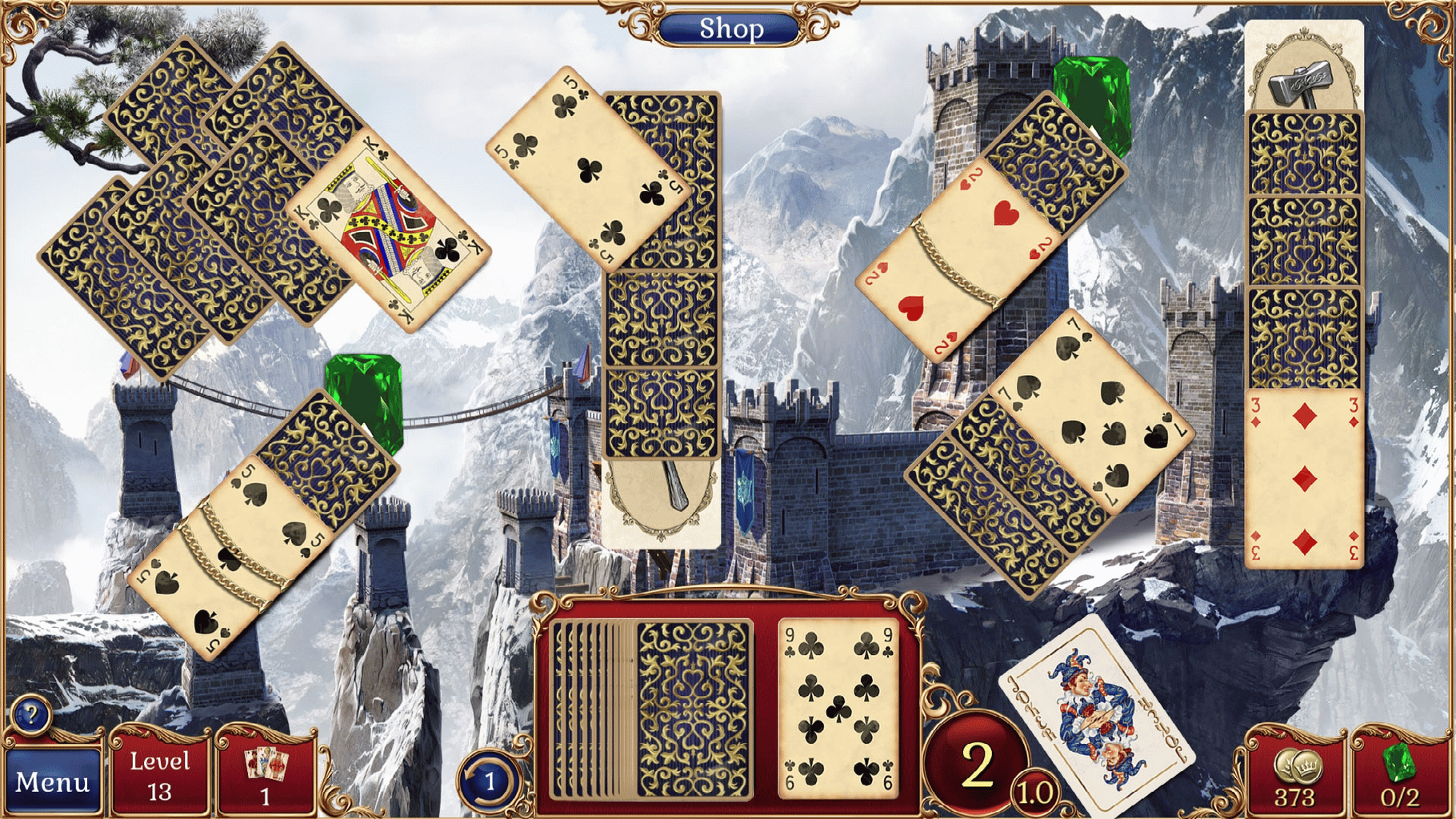 Jewel Match Solitaire 2 Collector's Edition screenshot