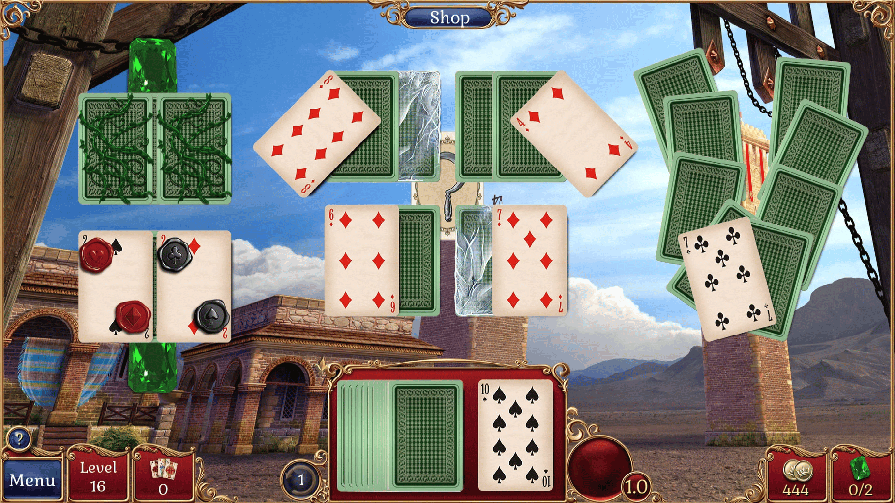 Jewel Match Solitaire 2 Collector's Edition screenshot