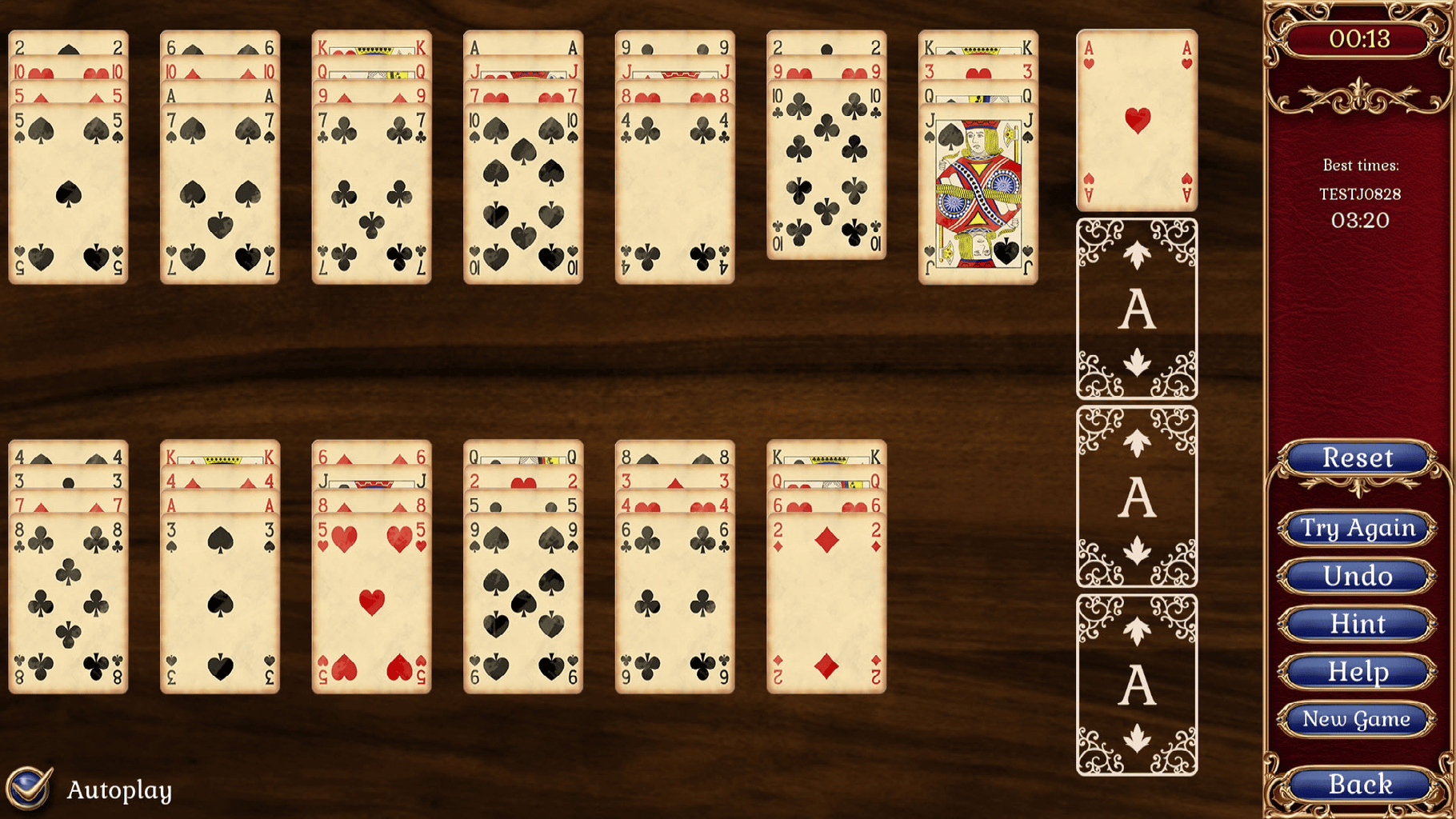 Jewel Match Solitaire 2 Collector's Edition screenshot