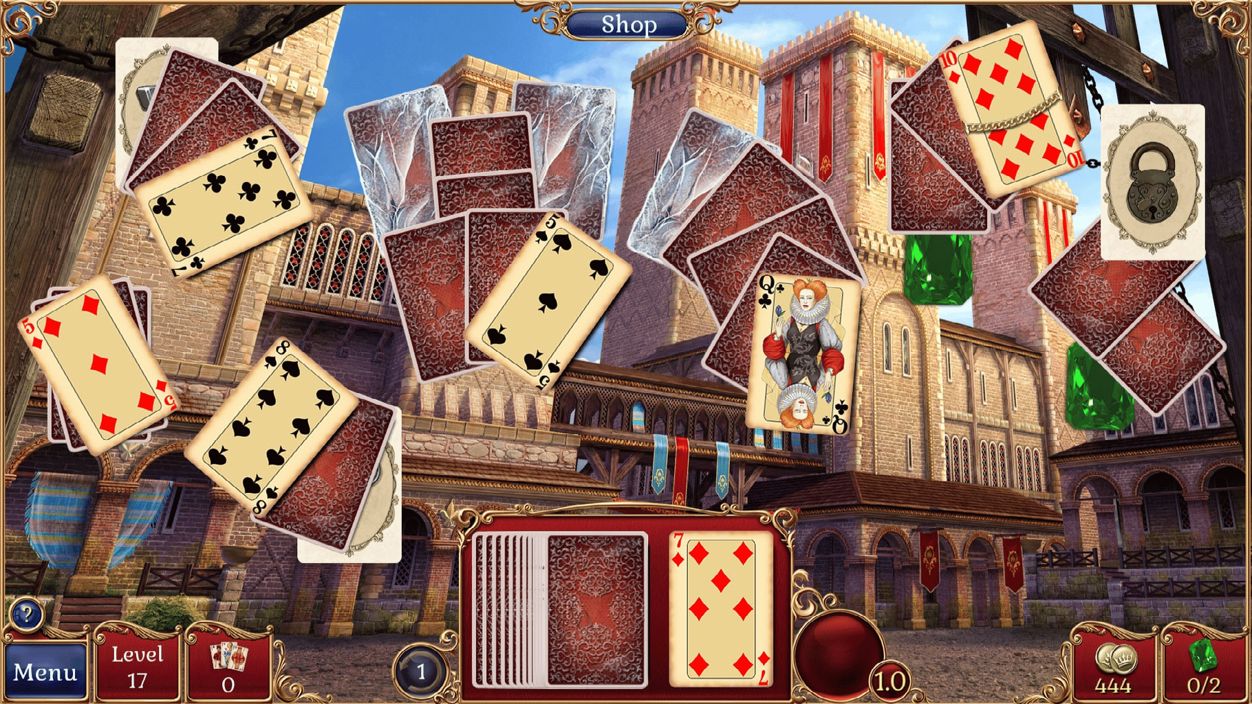 Jewel Match Solitaire 2 Collector's Edition screenshot