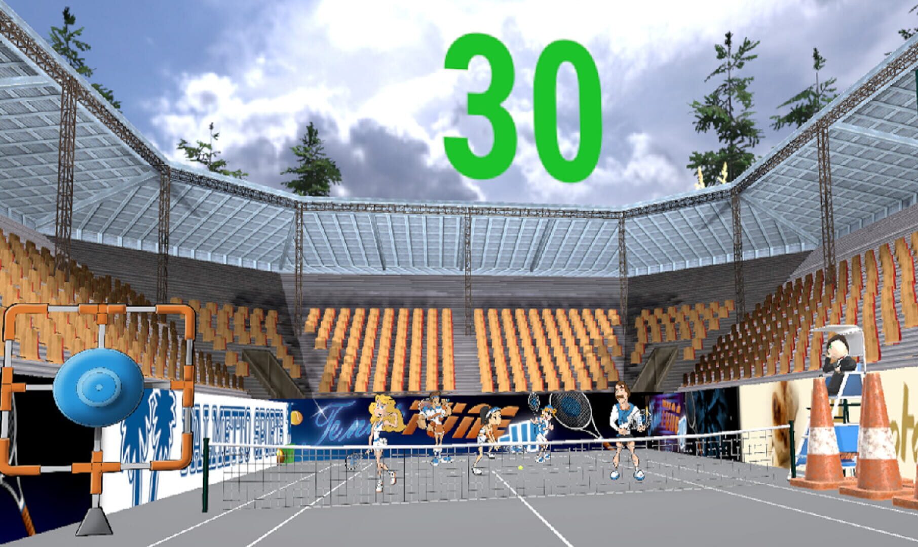Tennis Tune-Up - Screenshot