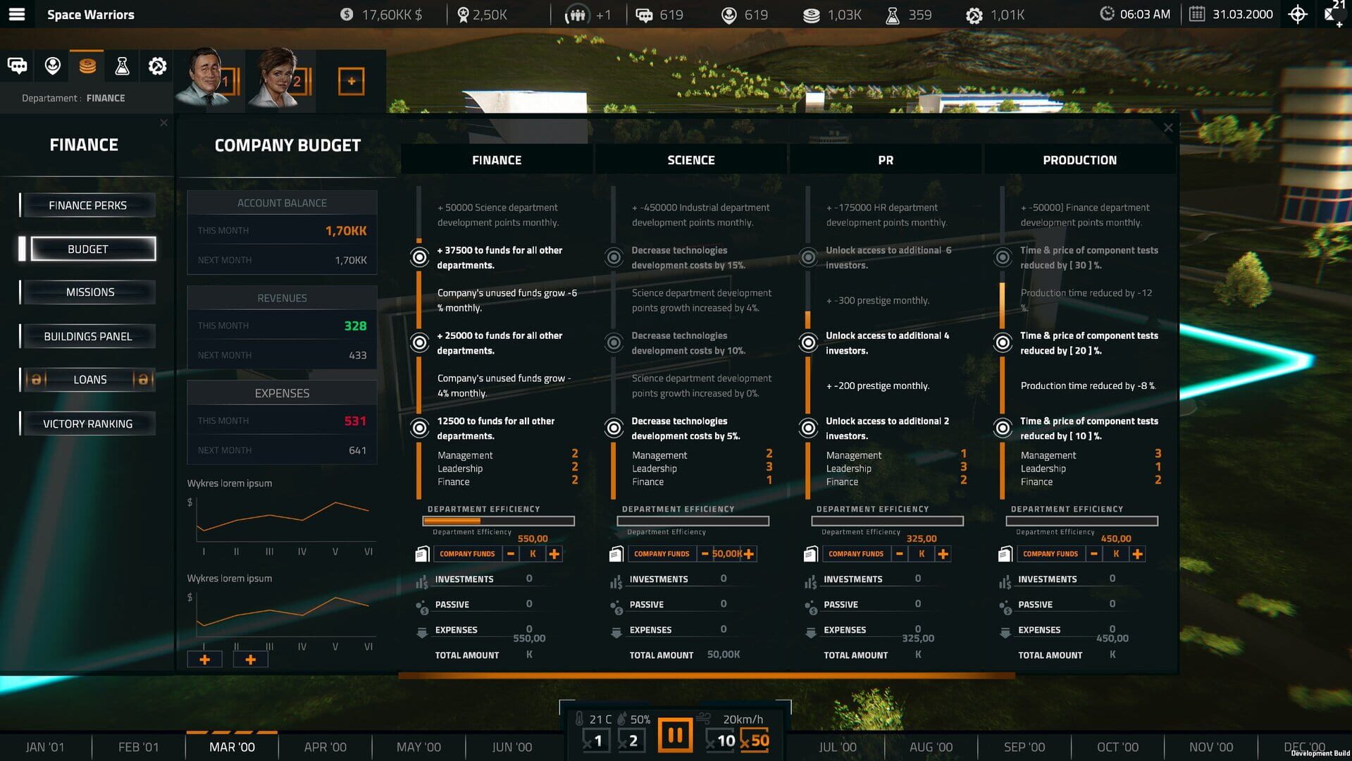 Space Company Simulator - Screenshot