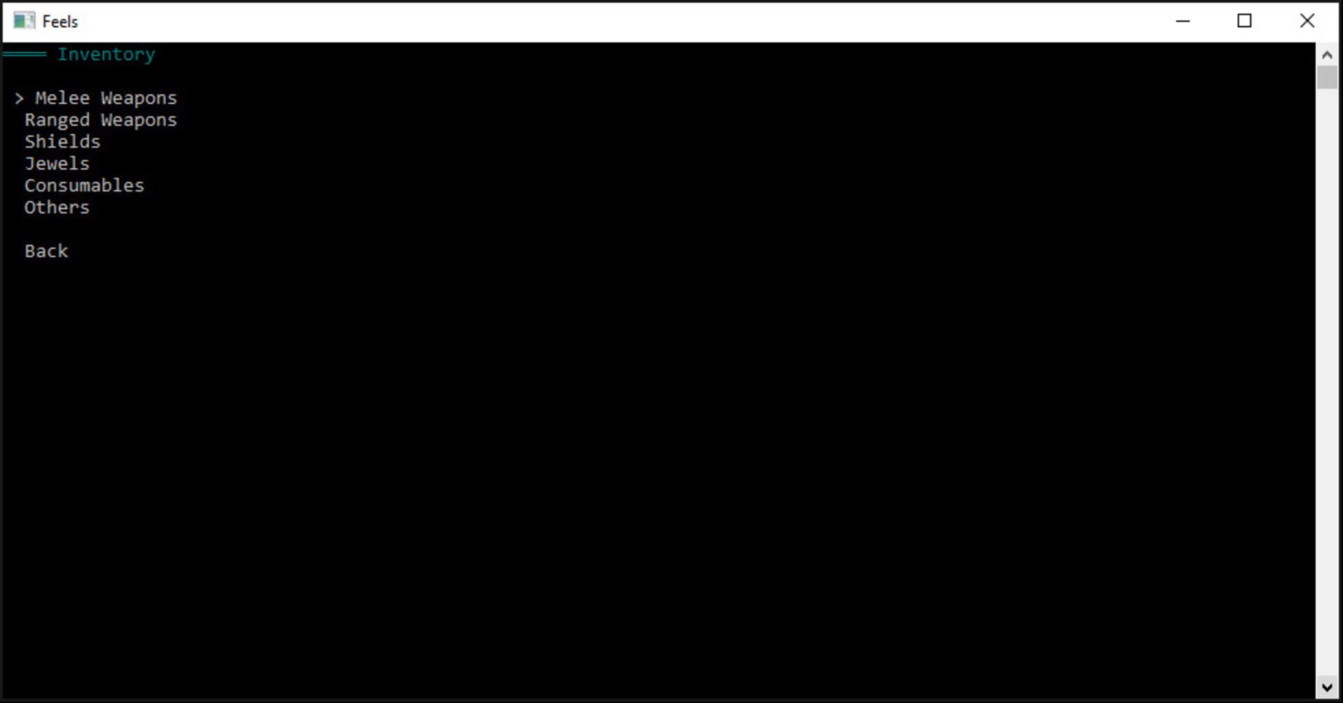 Feels - Screenshot