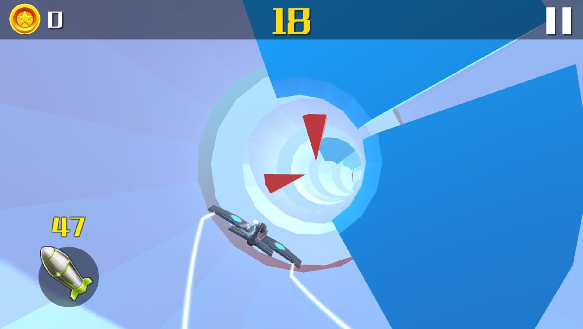 Plane in Hole - Screenshot
