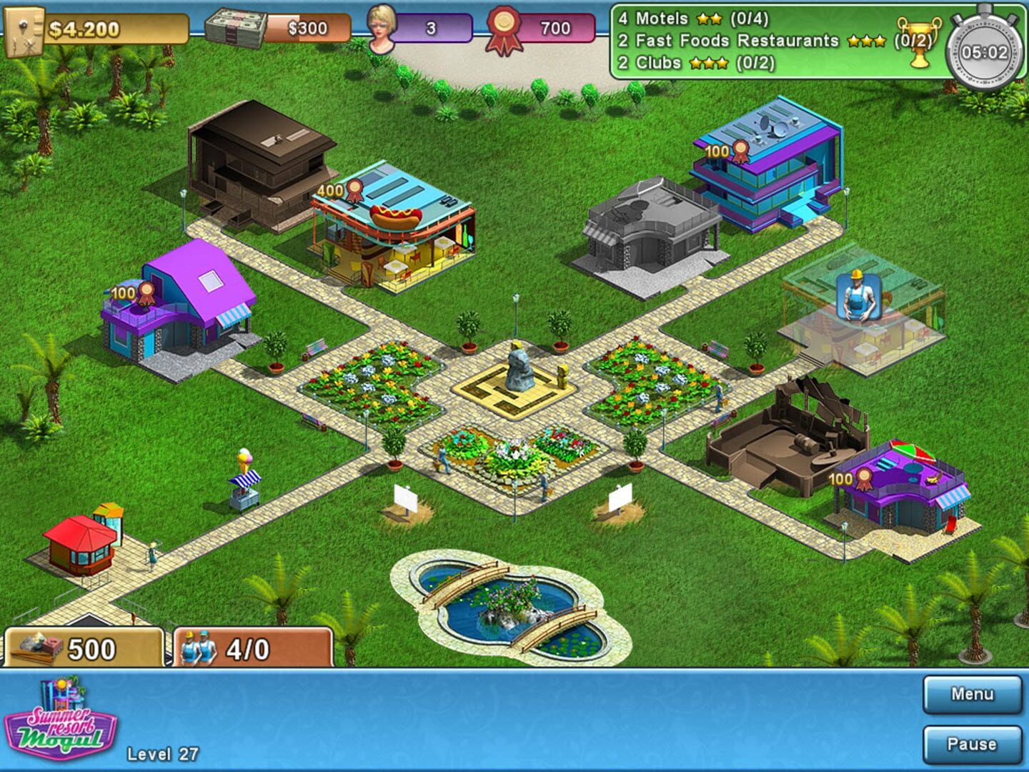 Summer Resort Mogul - Screenshot