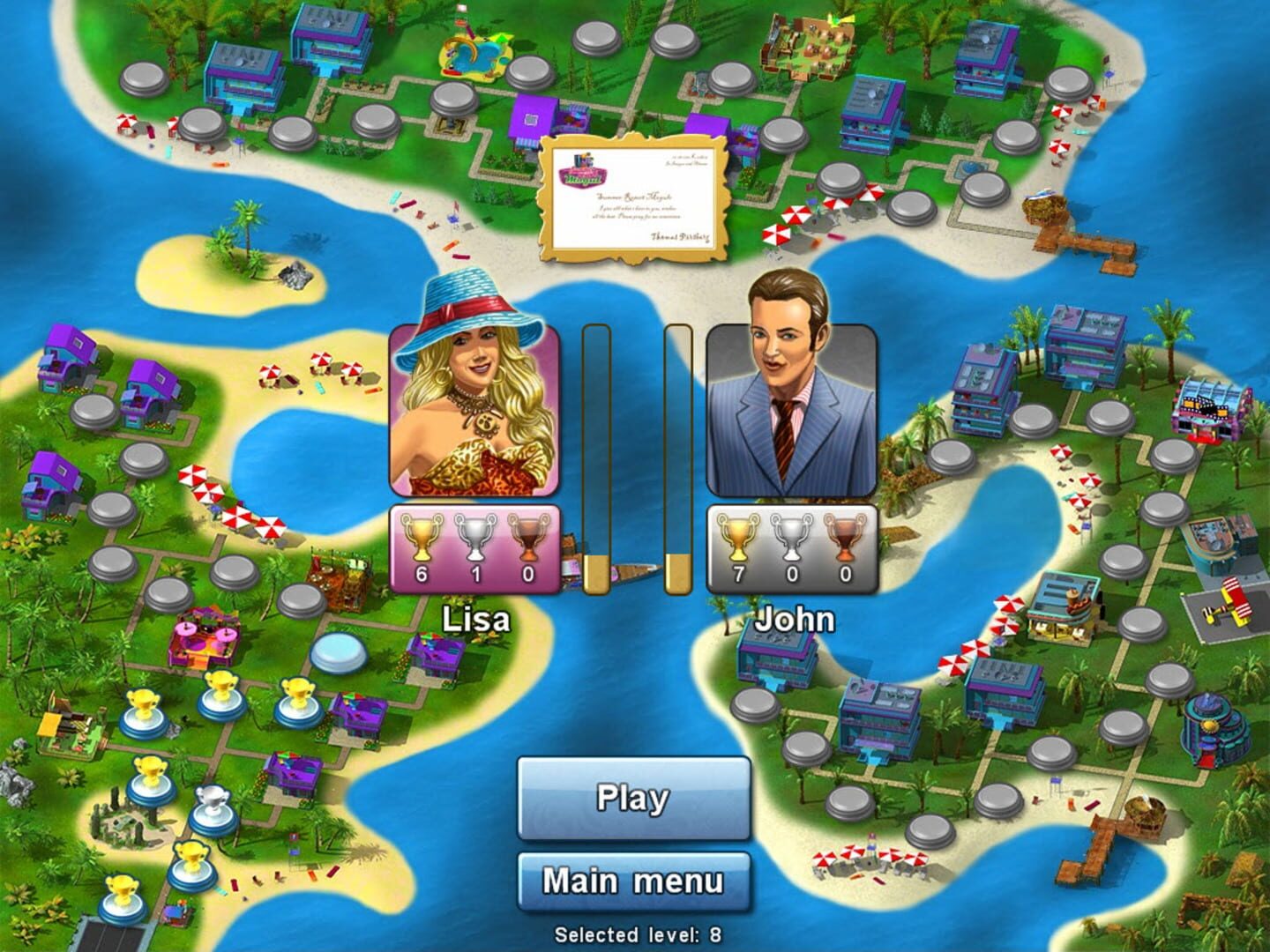 Summer Resort Mogul - Screenshot
