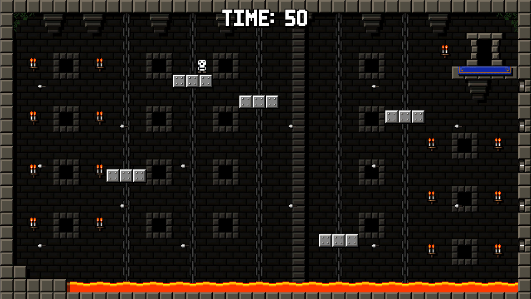 Castle of Pixel Skulls screenshot