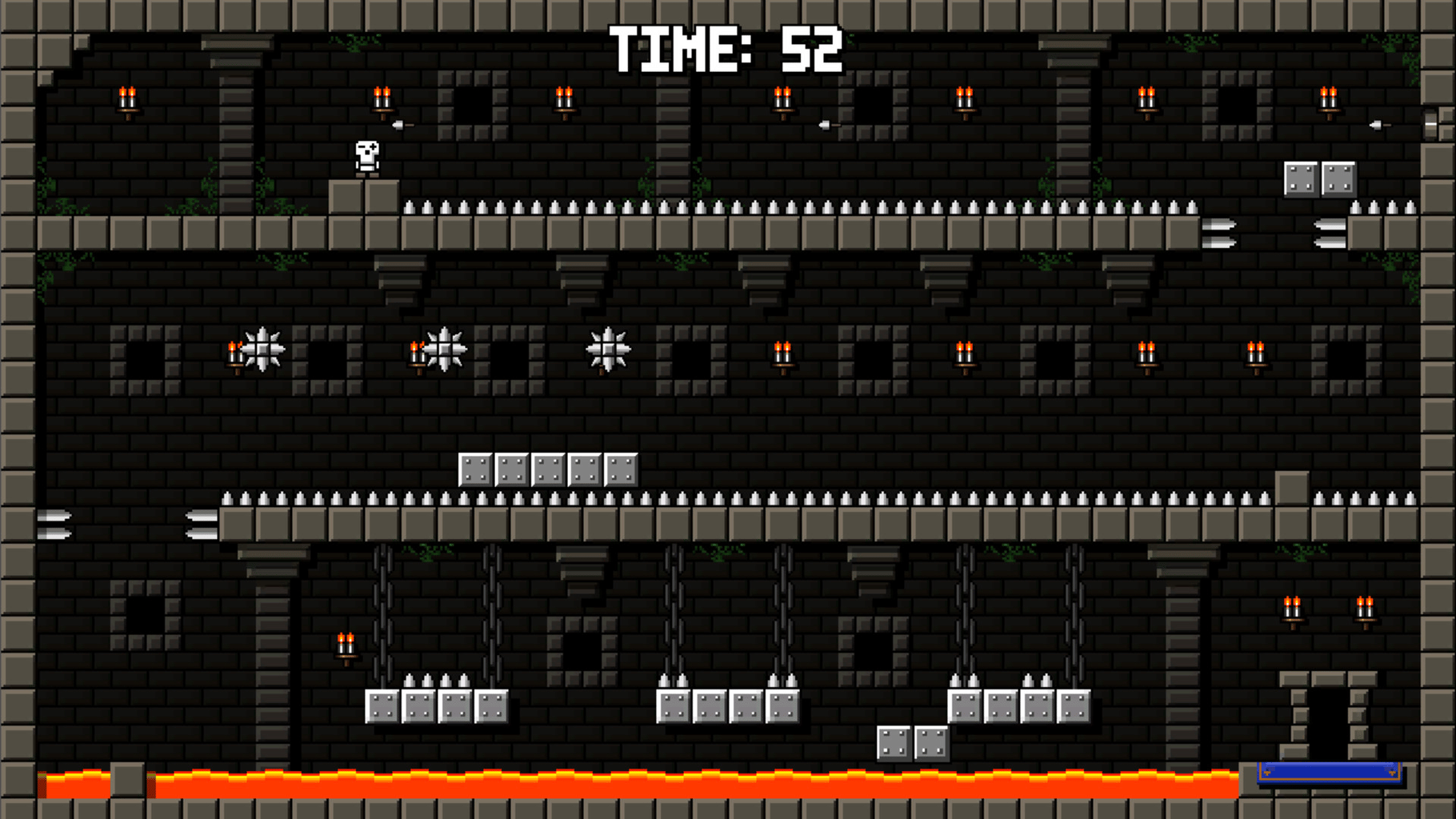 Castle of Pixel Skulls screenshot