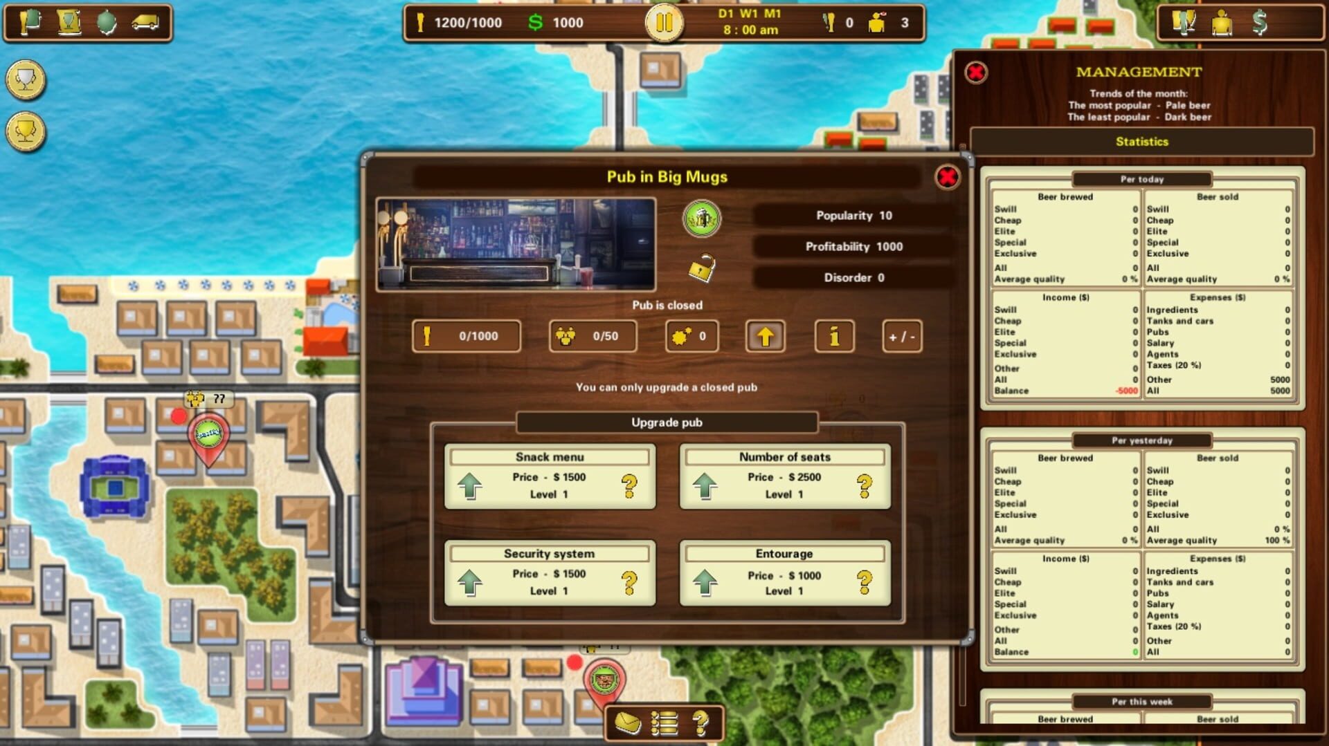 Brewer - Screenshot