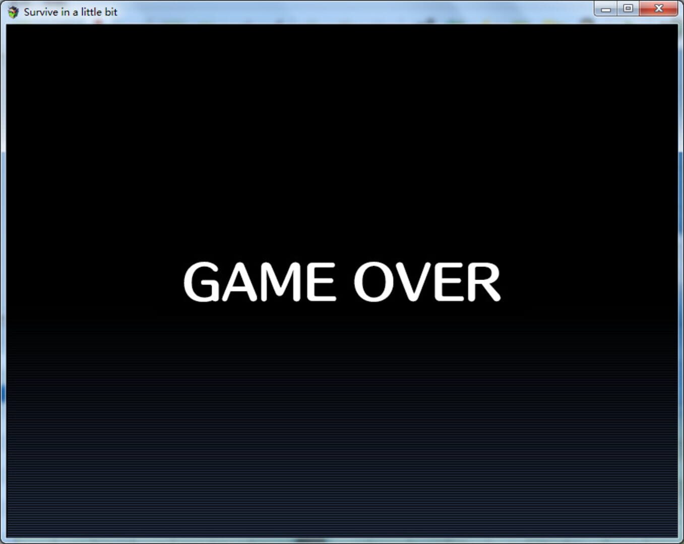 Survive in a little bit - Screenshot