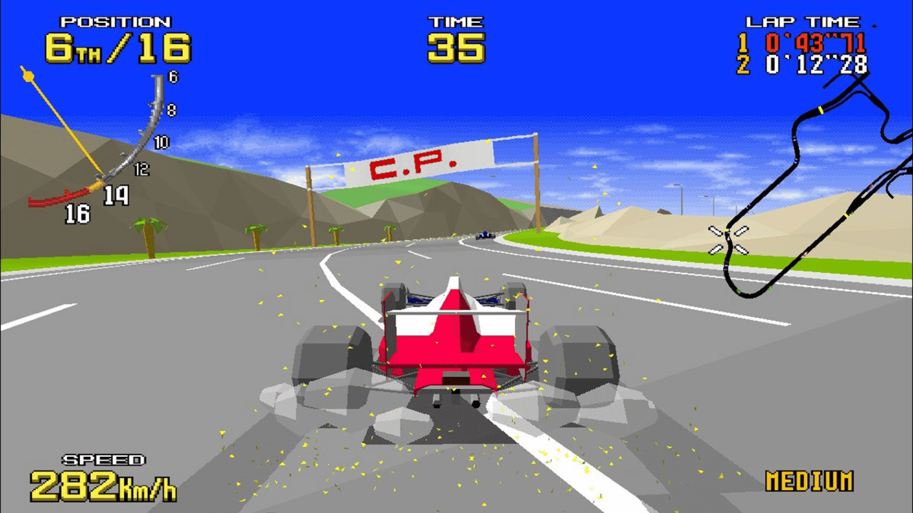 Sega Ages Virtua Racing screenshot