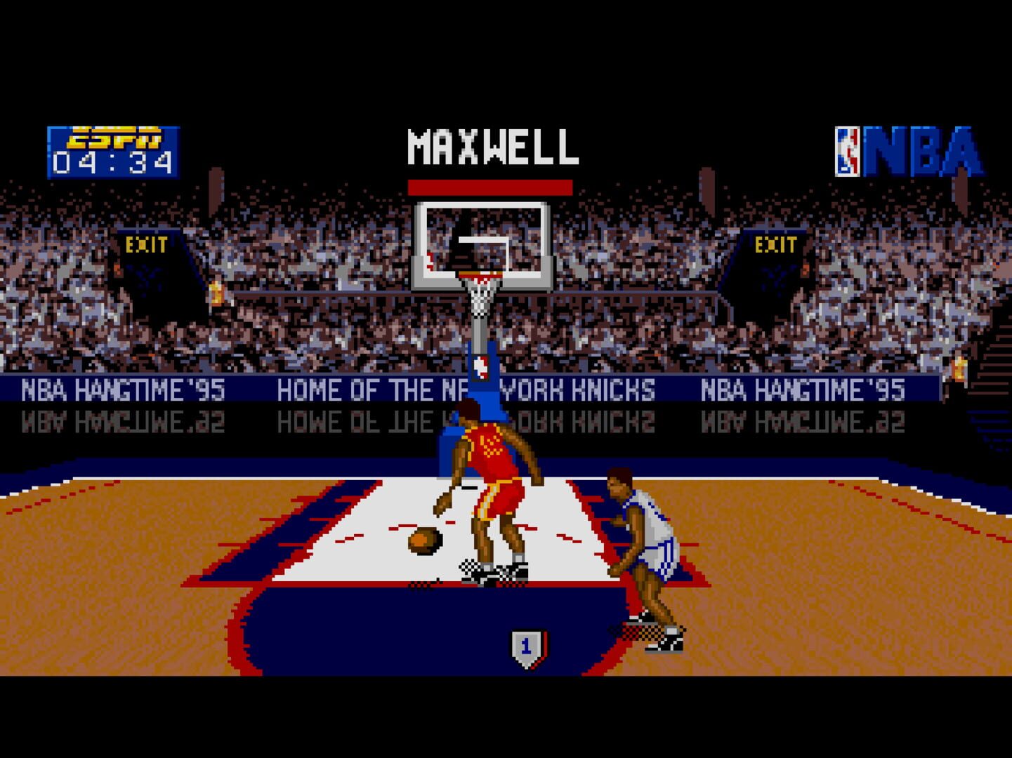 Captura de pantalla - ESPN NBA HangTime '95