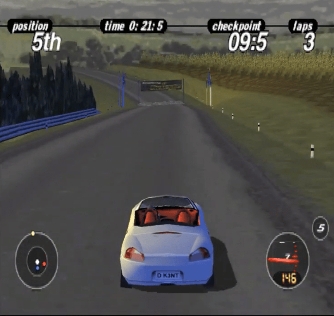 Porsche Challenge screenshot