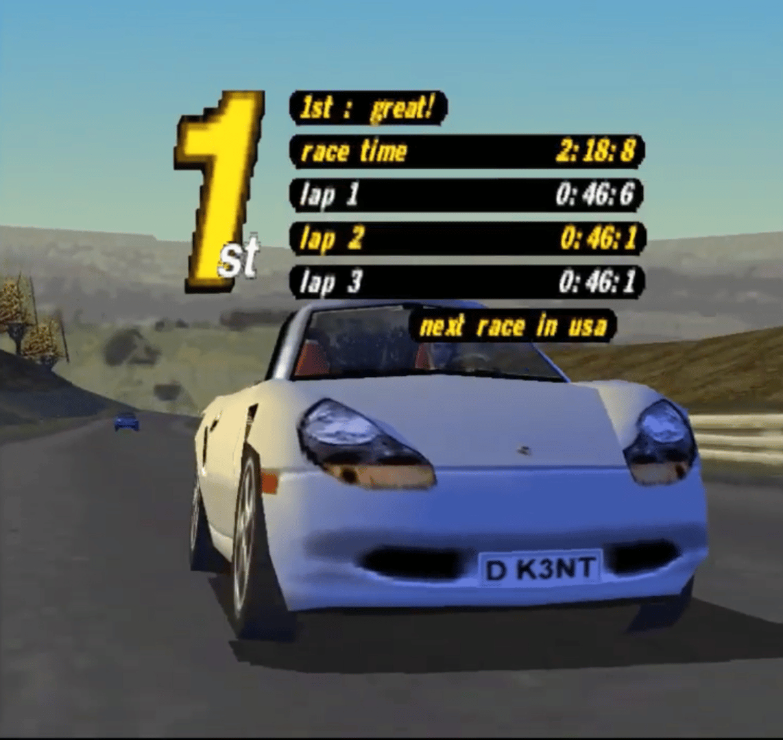 Porsche Challenge screenshot