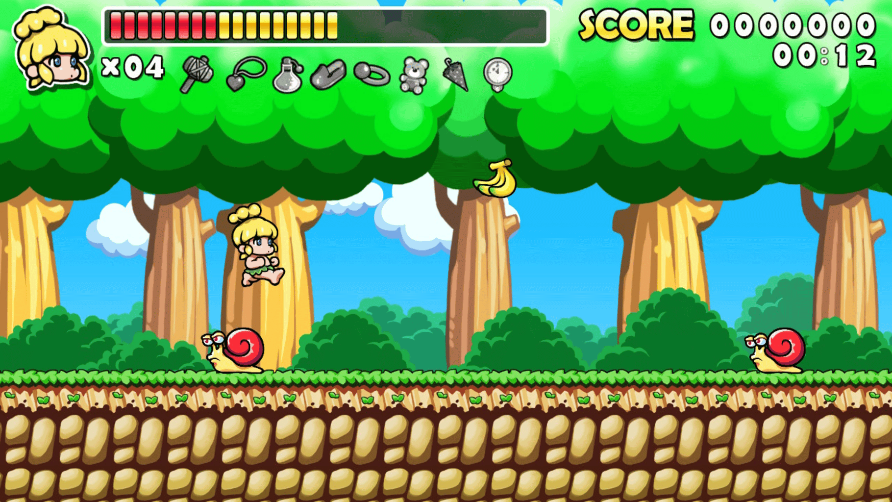 Wonder Boy Returns Remix screenshot