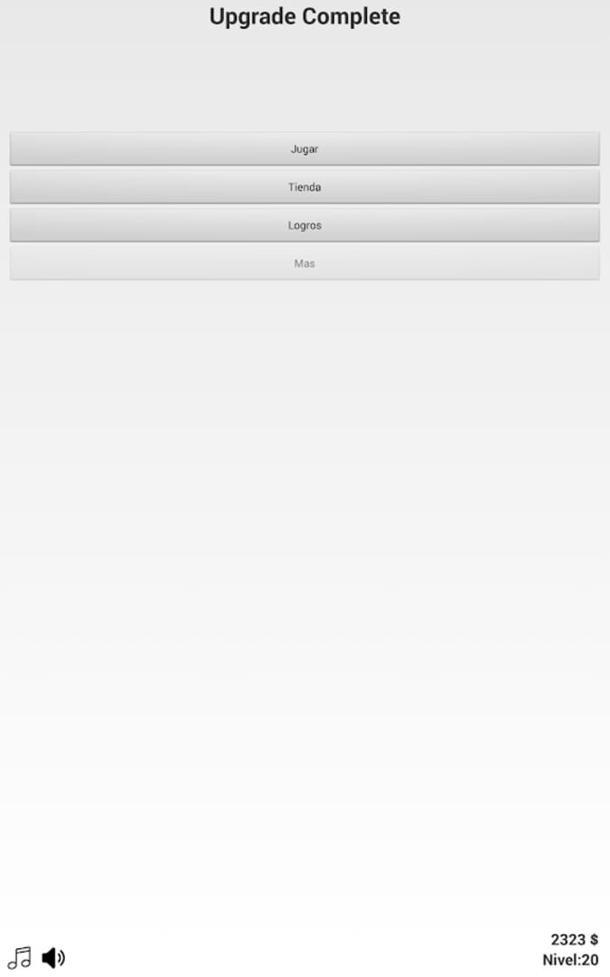 Captura de pantalla - Upgrade the game
