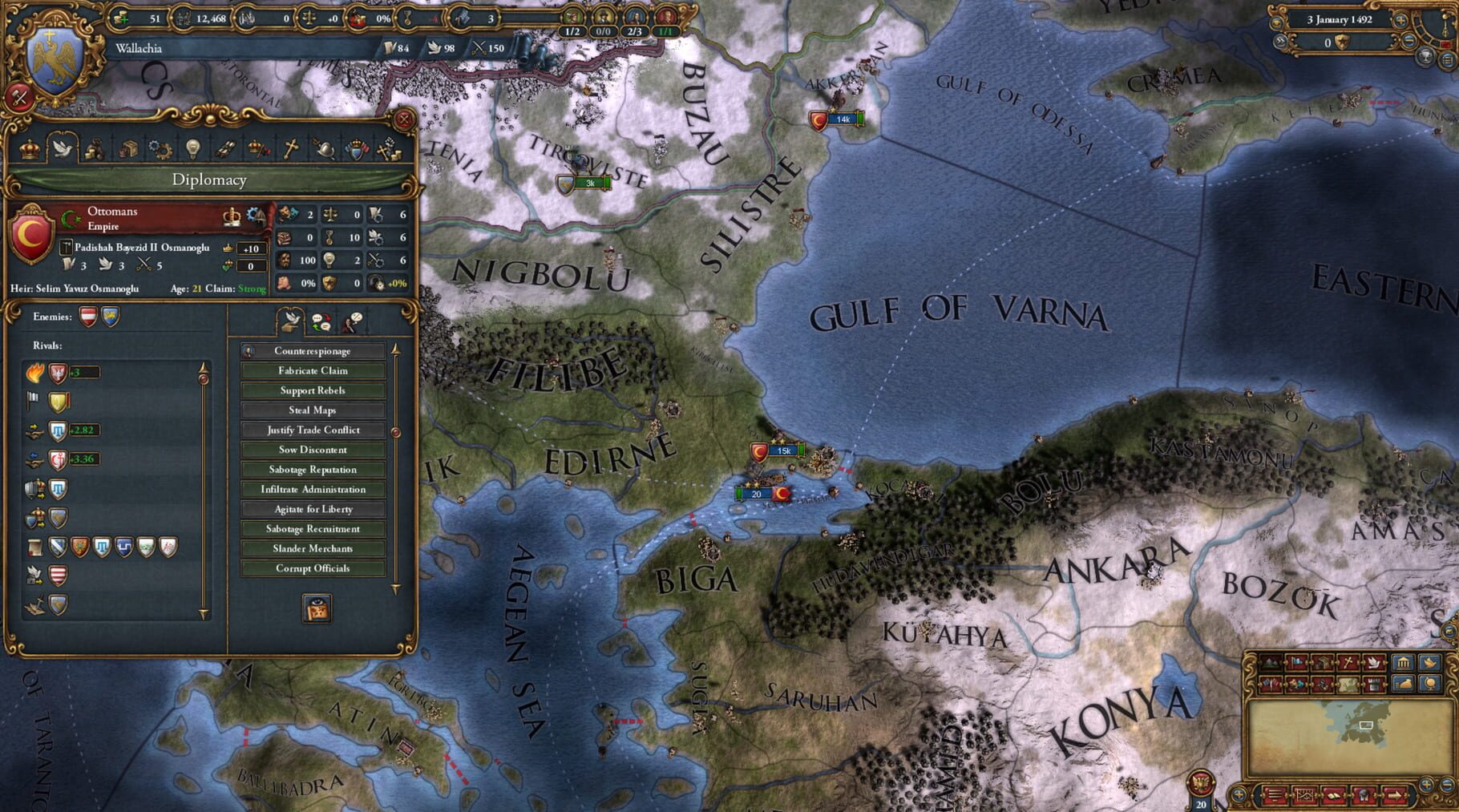 Captura de pantalla - Europa Universalis IV: Mare Nostrum