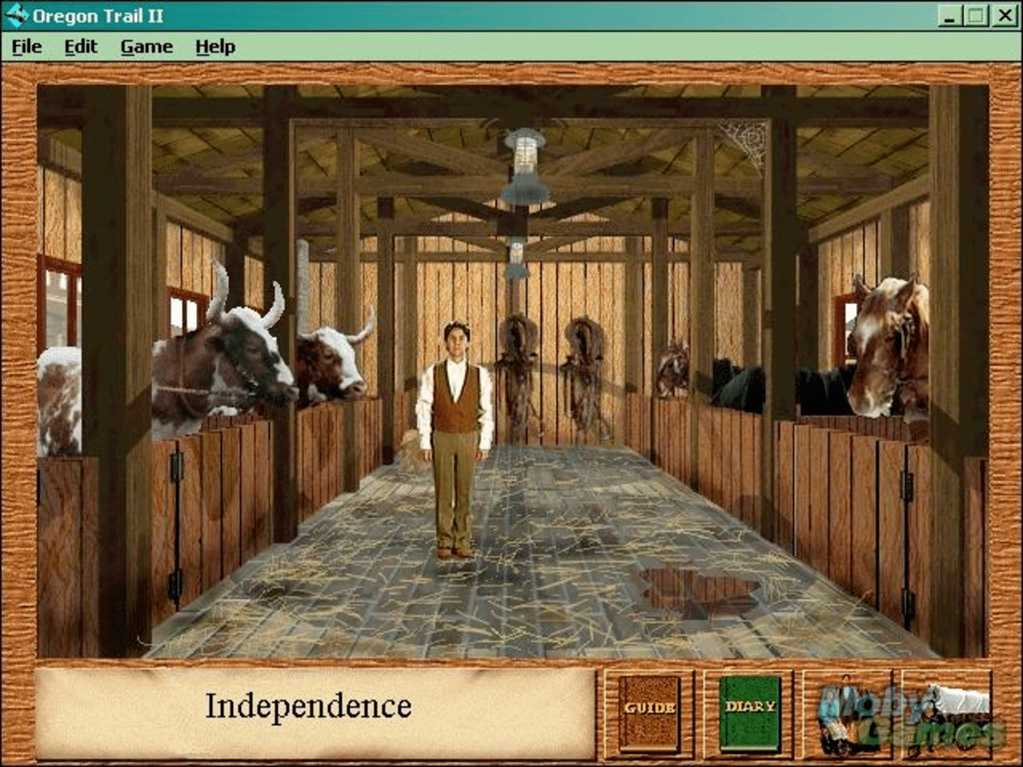 Oregon Trail II screenshot