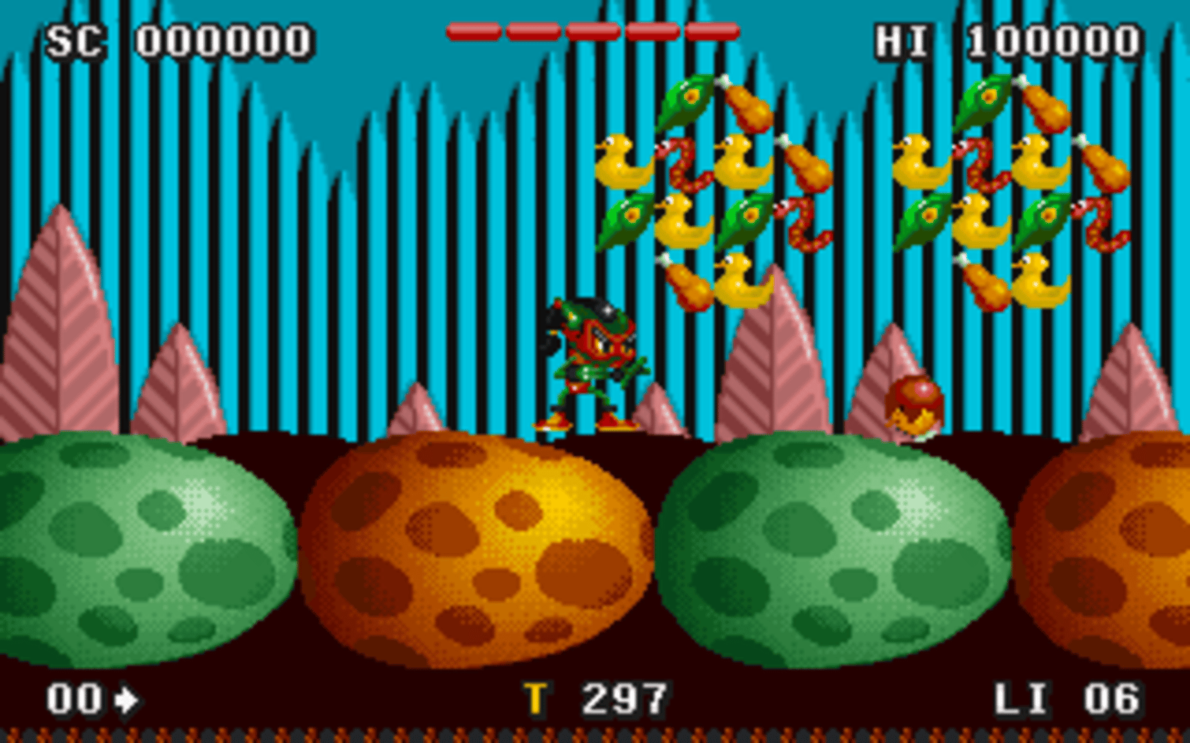 Zool 2 screenshot