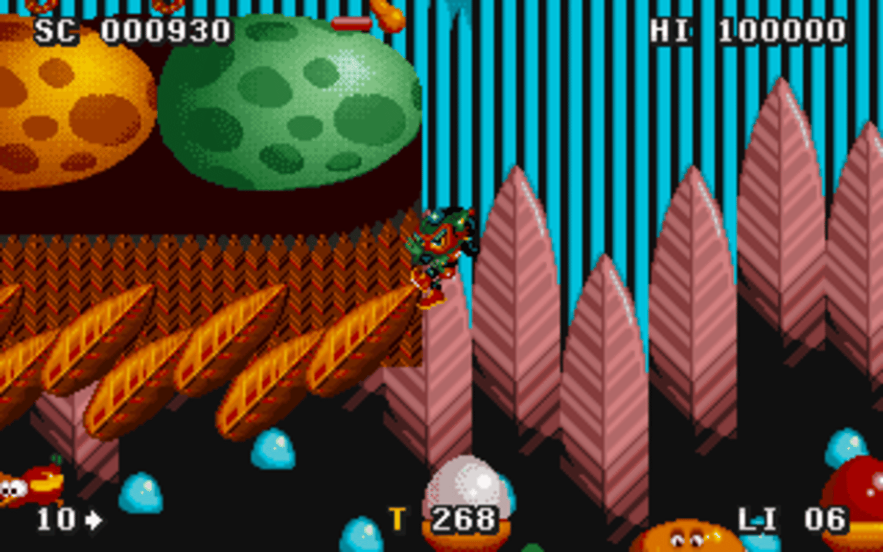 Zool 2 screenshot