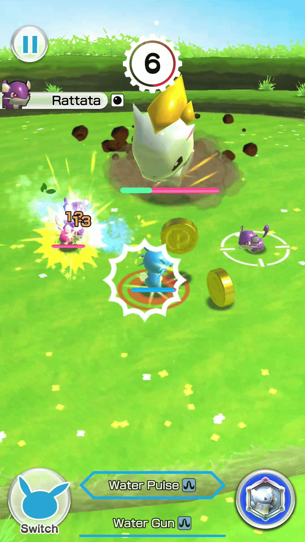 Pokémon Rumble Rush screenshot