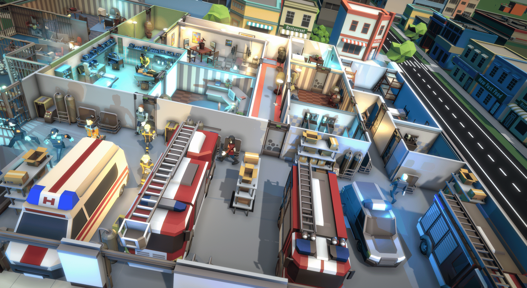 Rescue HQ: The Tycoon screenshot