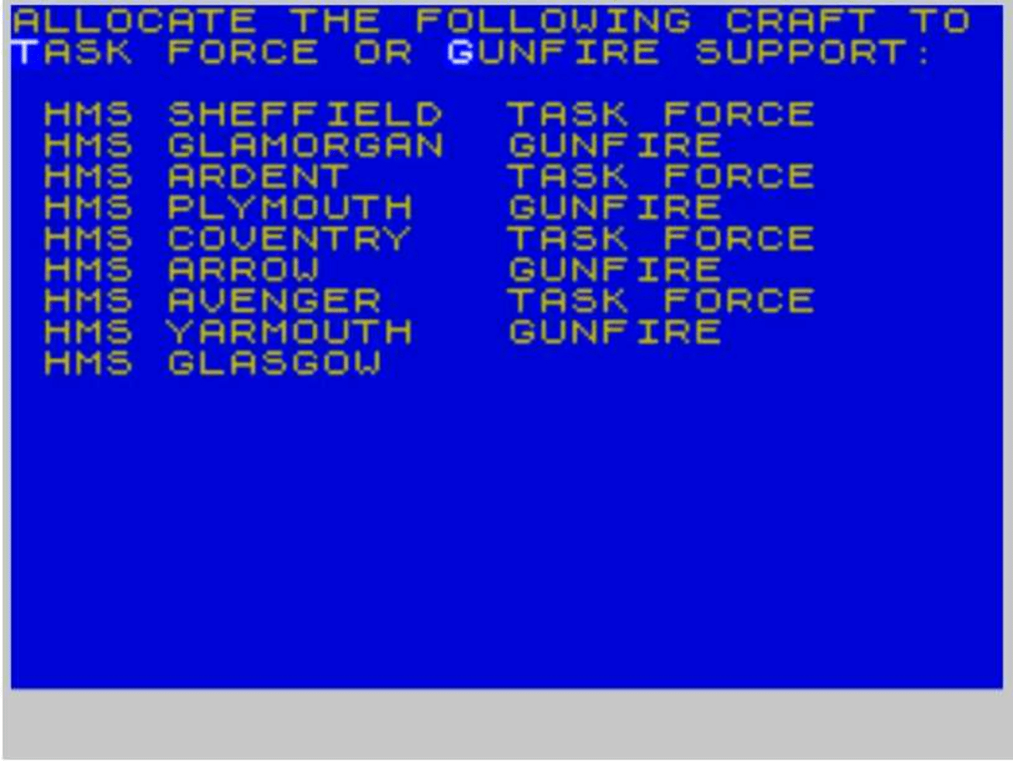 Falklands 82 screenshot