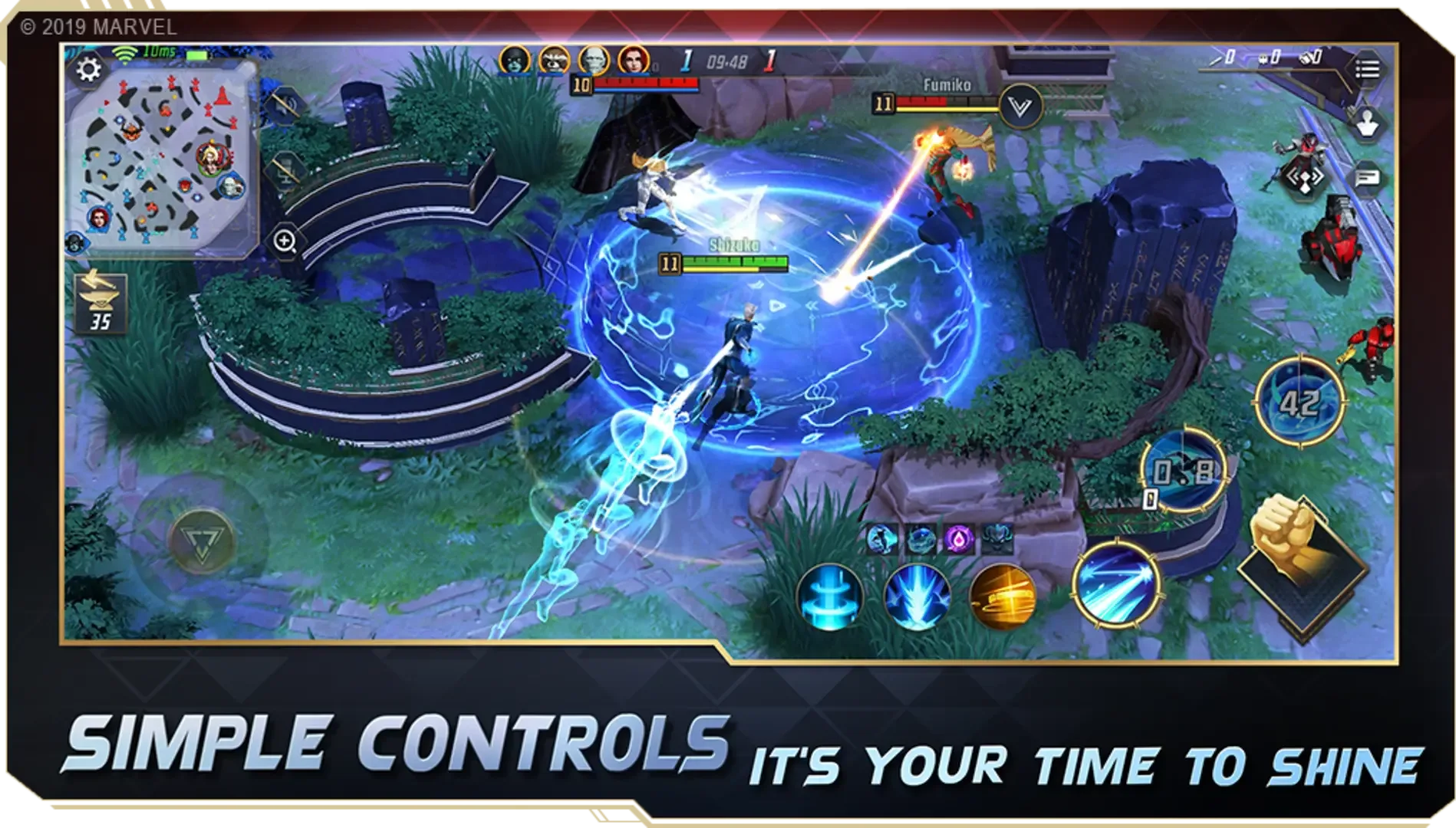 Captura de pantalla - Marvel Super War
