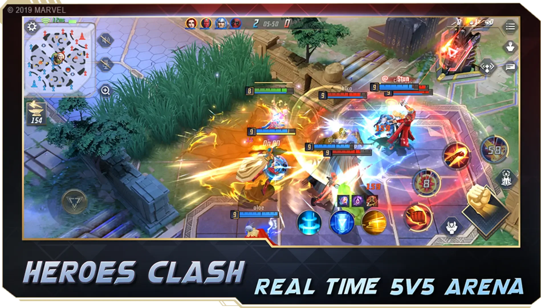 Captura de pantalla - Marvel Super War