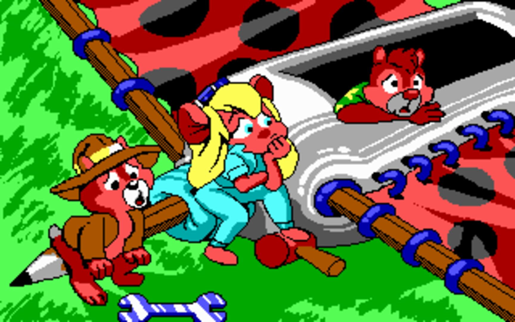 Captura de pantalla - Disney's Chip 'n Dale Rescue Rangers: The Adventure in Nimnul's Castle