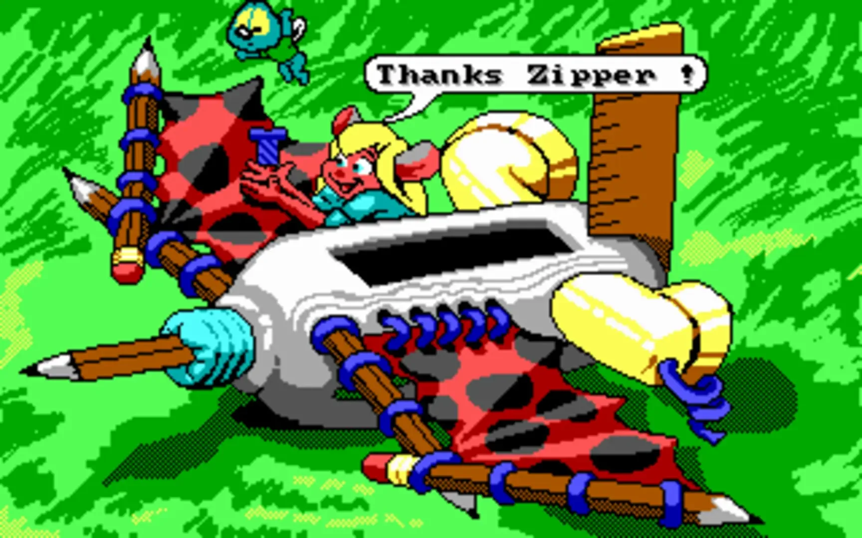 Captura de pantalla - Disney's Chip 'n Dale Rescue Rangers: The Adventure in Nimnul's Castle
