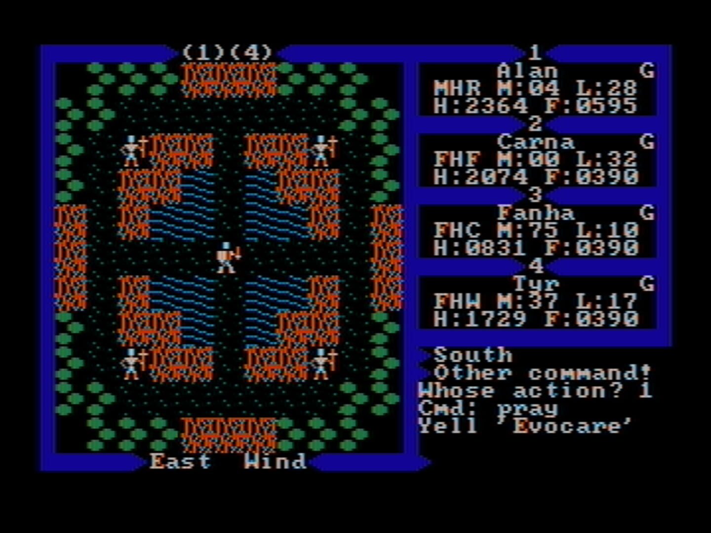 Captura de pantalla - Ultima III: Exodus