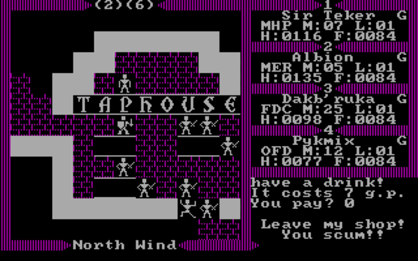 Ultima III: Exodus screenshot