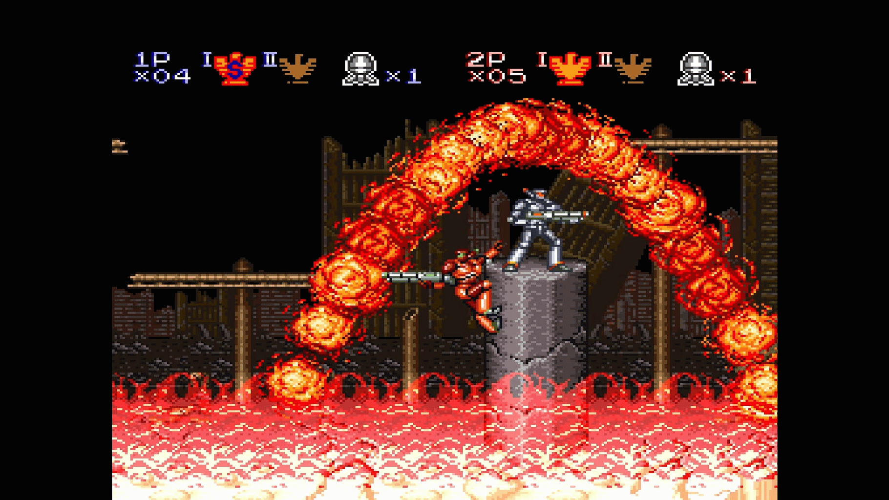 Contra Anniversary Collection screenshot