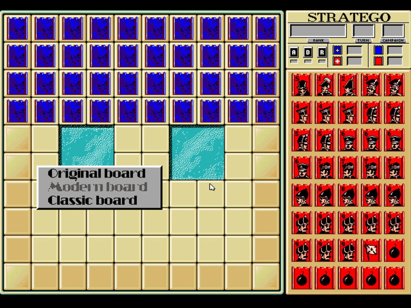 Stratego screenshot