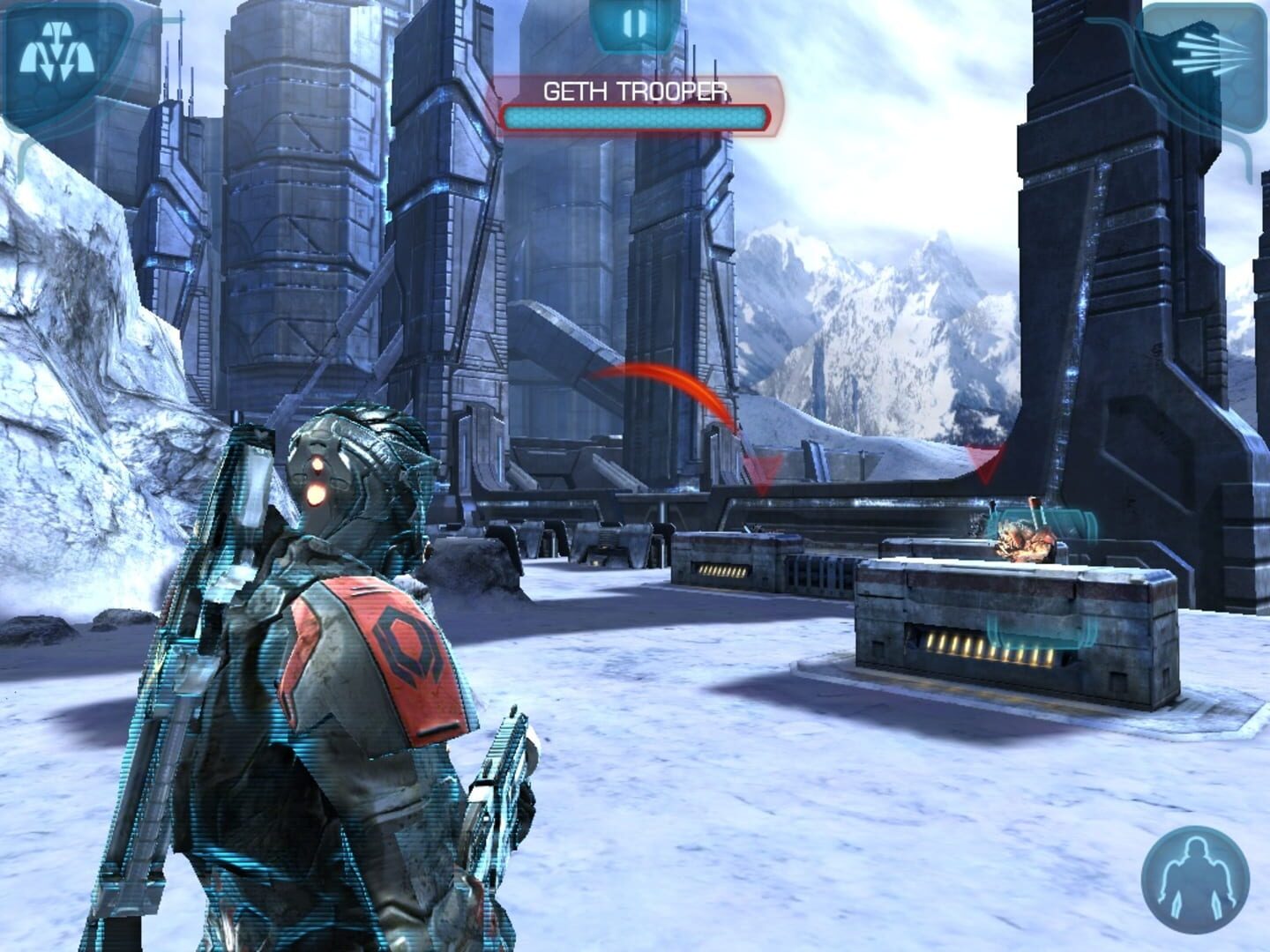 Captura de pantalla - Mass Effect: Infiltrator