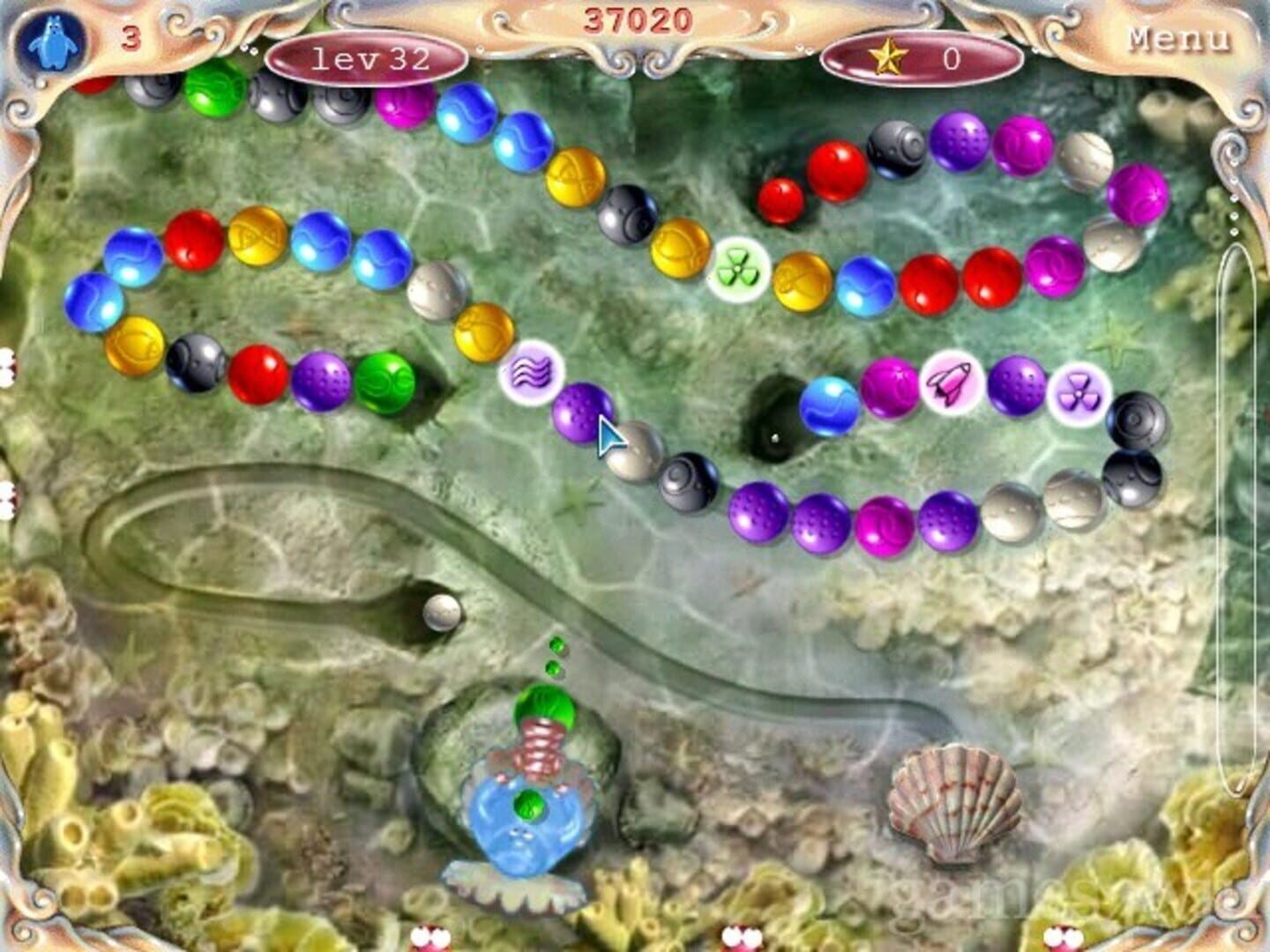 Aqua Pearls - Screenshot