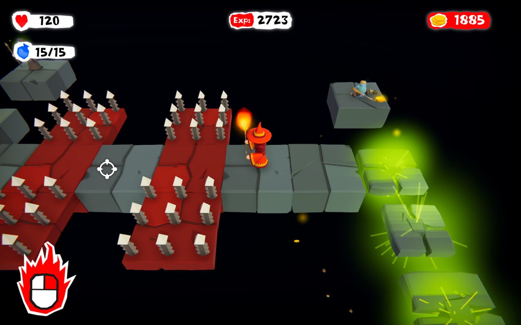 Magician of Fire - Screenshot