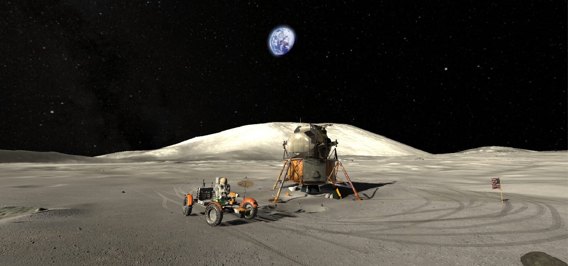 Moonbuggy VR - Screenshot