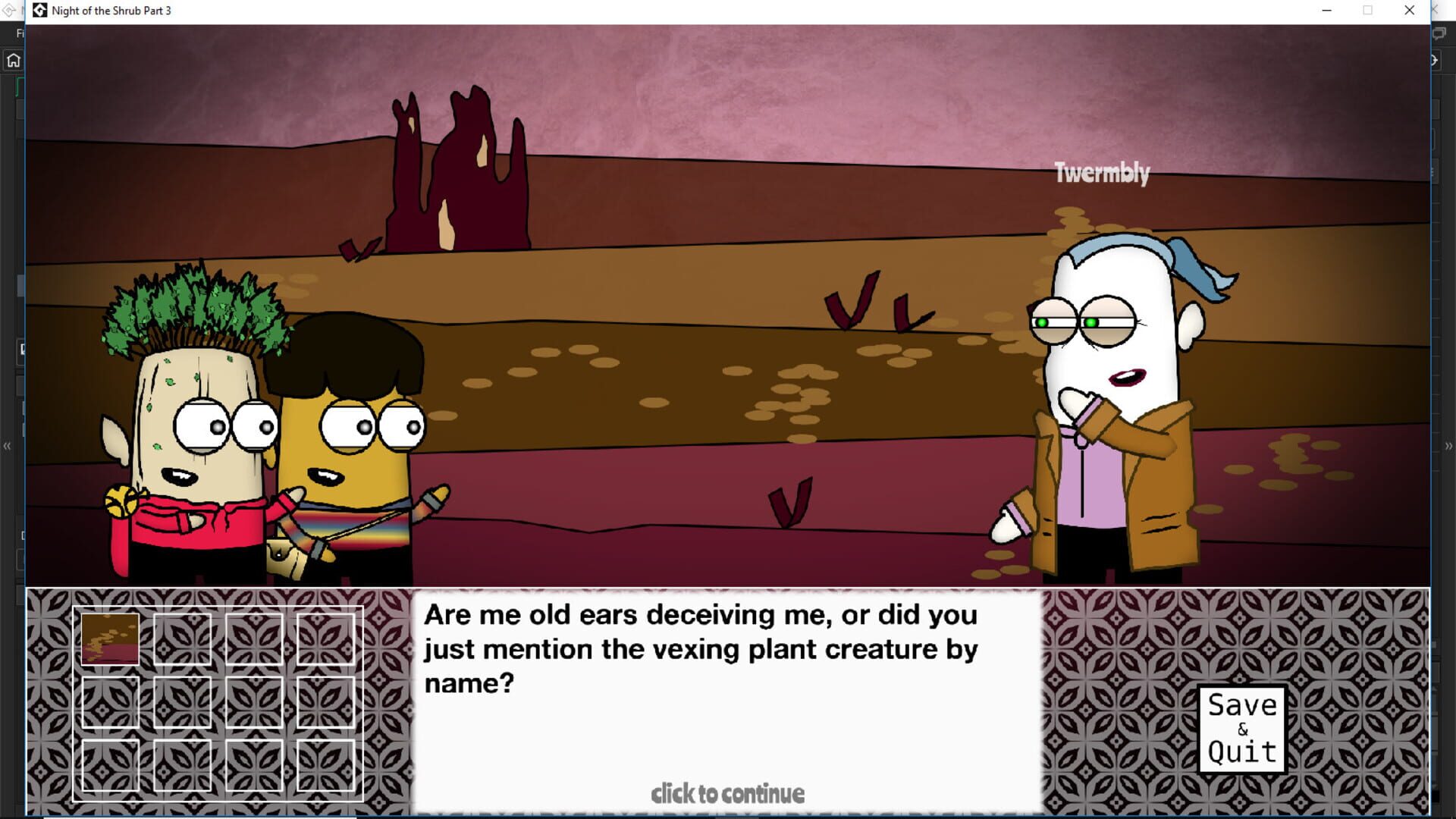 Night of the Shrub Part 3 - Screenshot